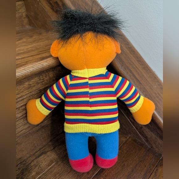 Vintage 1980's Hasbro Softies Sesame Street ERNIE Plush - Picture 4 of 6